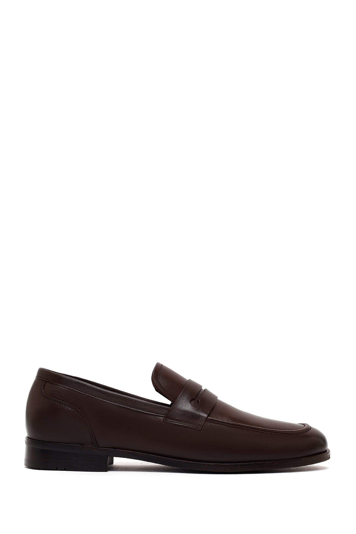 Derimod Black Erkek Kahverengi Deri Klasik Loafer 26SFD602718