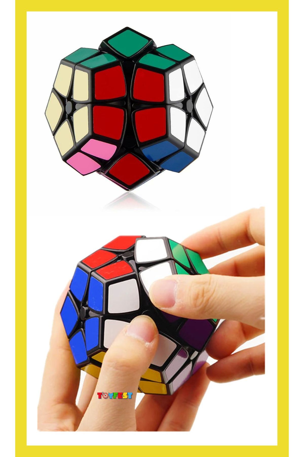 Megumogu様　2本 TOYFEST 2X2 Megaminx QY Speed Zeka Küpü Akıl Küpü Rübik Küp