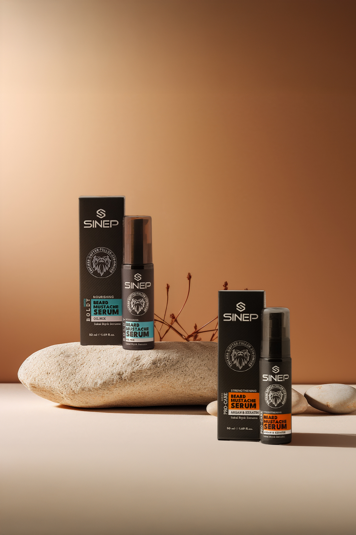Beard Oil 50 ml 1- Argan&Keratin — SB.SBU.0008.21307 — تصویر 6 از 6