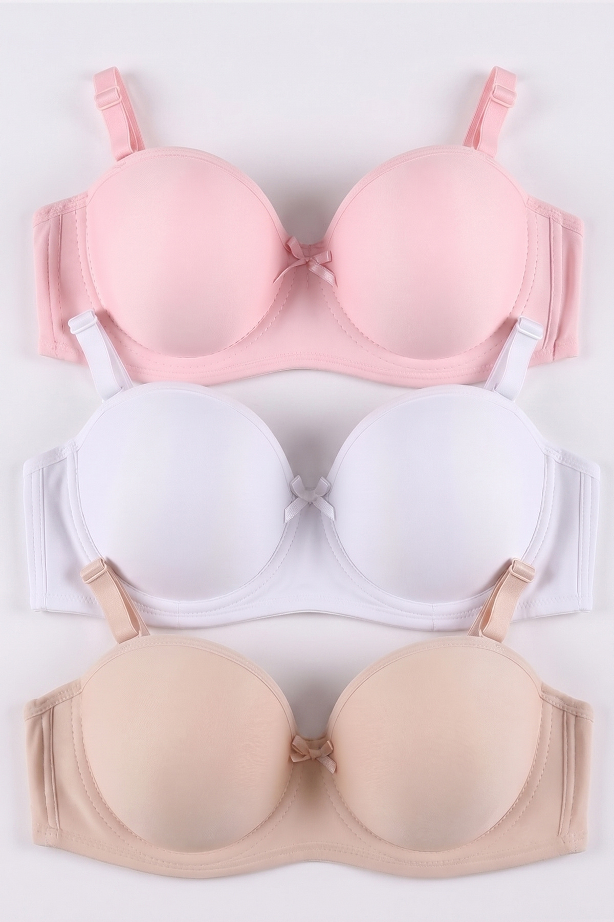 Women's Lotus Unfilled Stranded Bra Set of 3