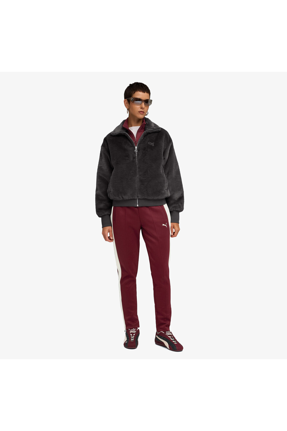 Puma Soft Fleece Jacket Kadın Yetişkin Ceket görsel 2