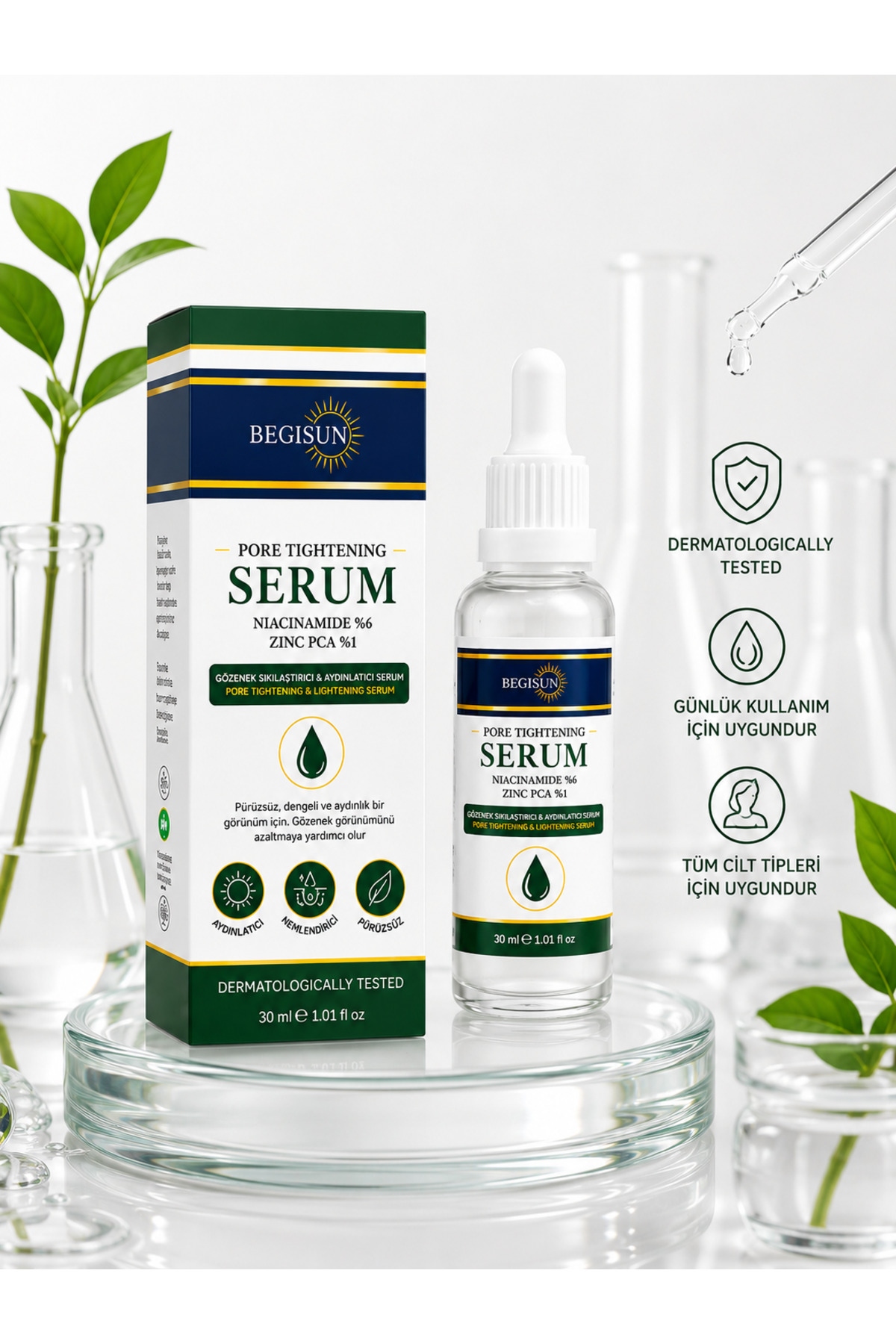 Serum | Hyaluronik Asit & B5 & Yoğun Nem | Tüm Cilt Tipleri — 2026NEMLENDIRICI — تصویر 7 از 8