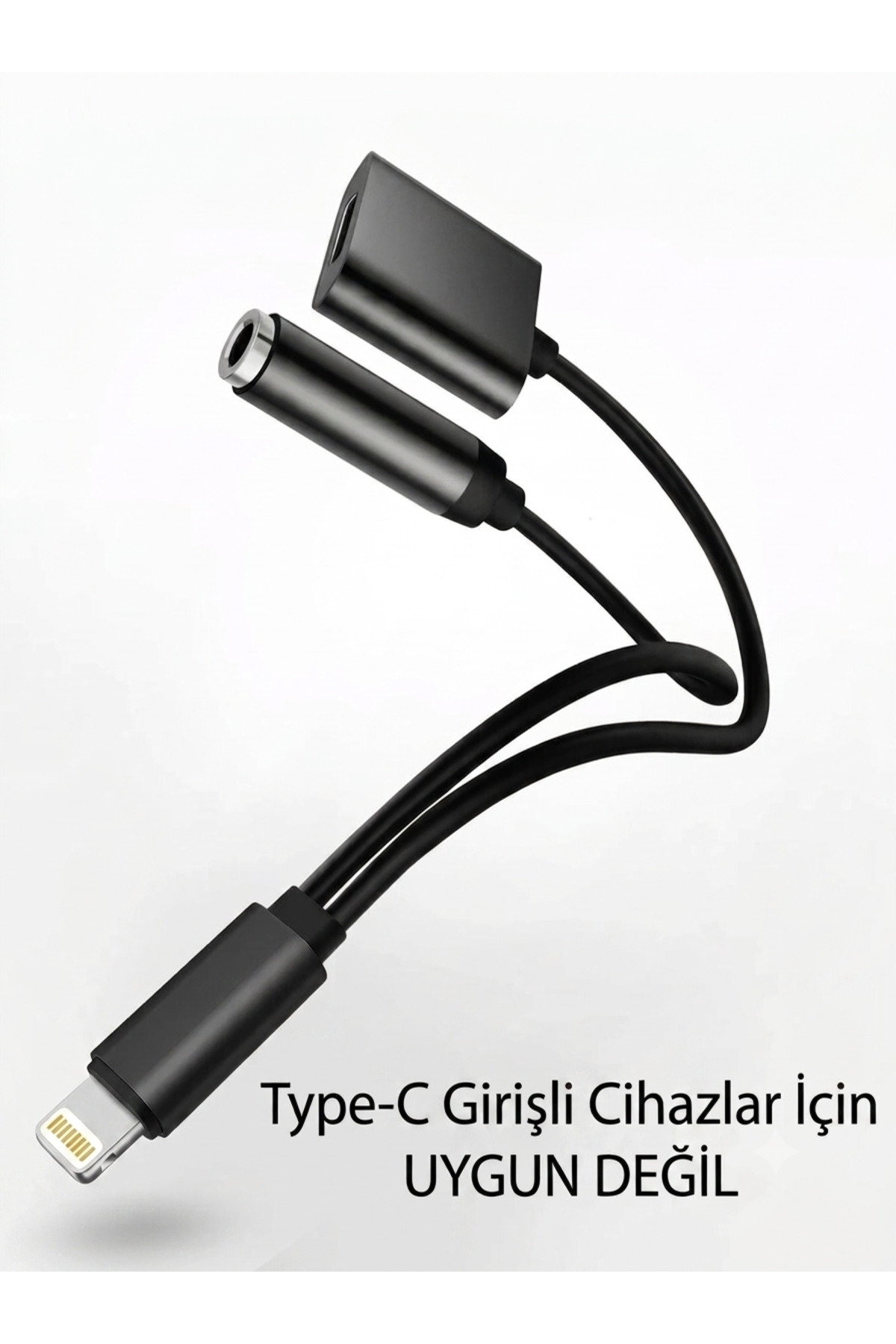 Apple Iphone 14 13 12 11 X 8 7 Uyumlu Kulaklık Çevirici Lightning Dönüştürücü Bluetooth Gerektirmez