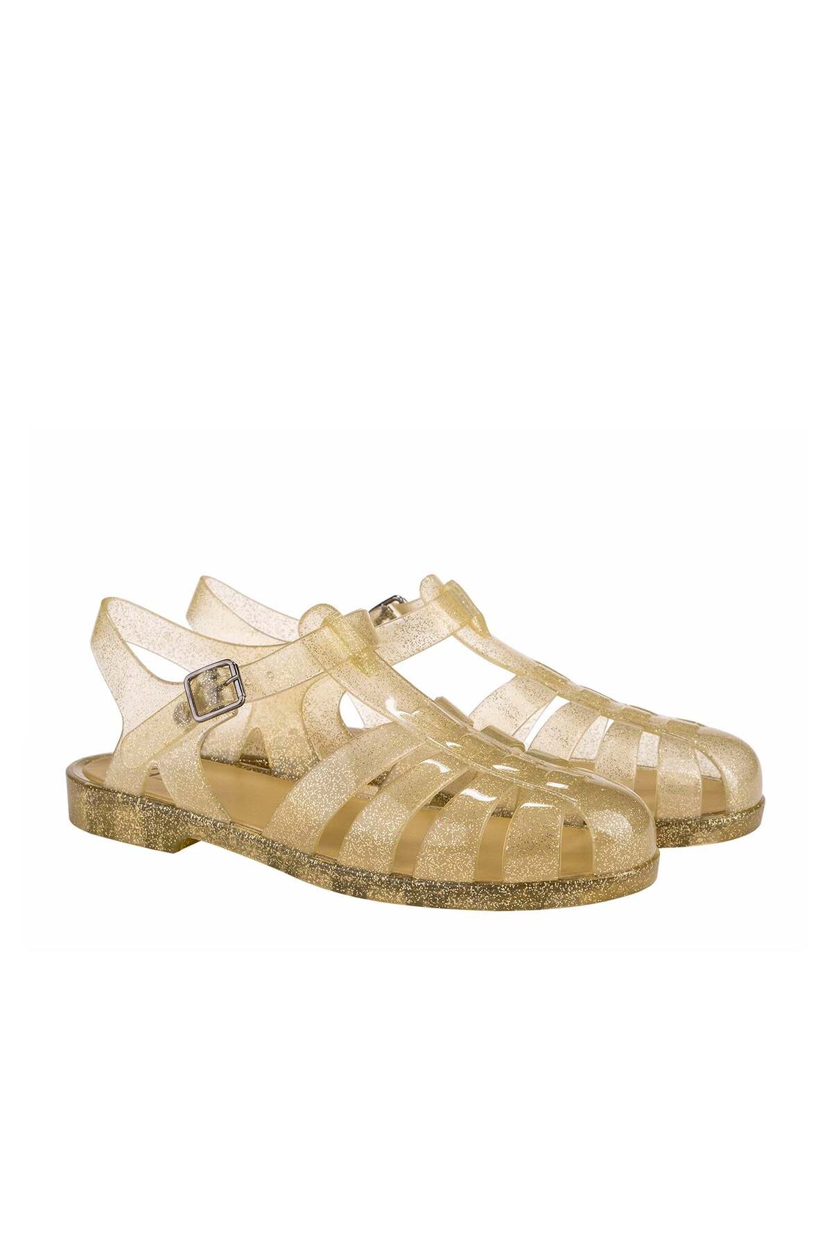 IGOR S10262 Biarritz Glitter Sandalet Simli Altın görsel 2