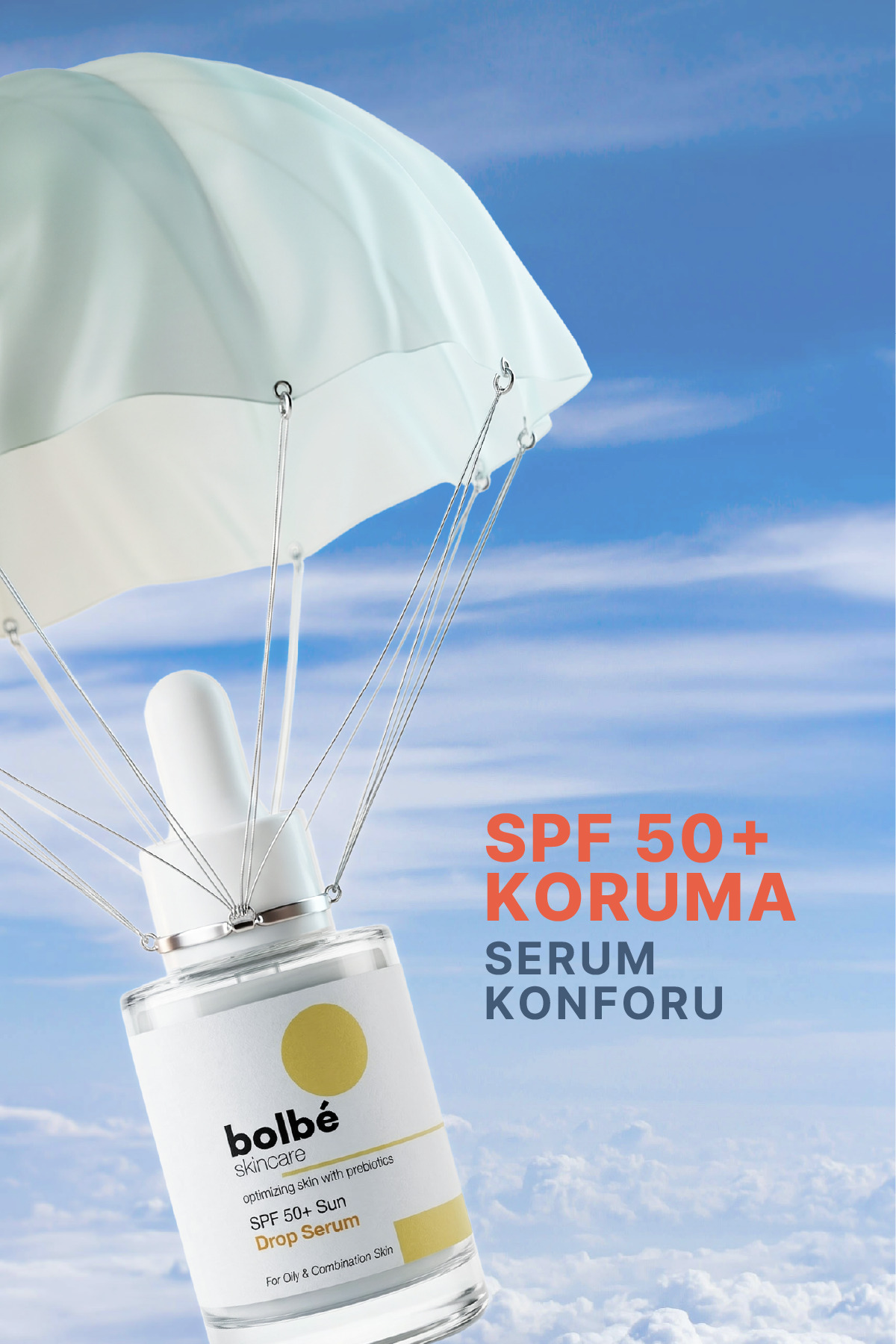 SPF 50+ Yüksek Korumalı Leke Karşıtı ve Günlük Güneş Serumu (Invisible Sun Fluid) Sun Drop - 30 ml — 6703c091efcba — تصویر 3 از 8