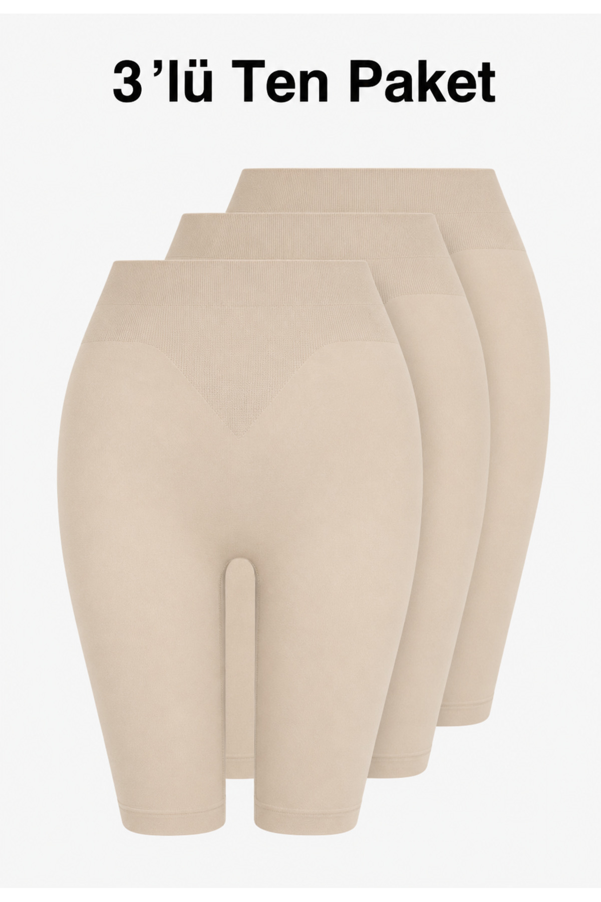 Women's Seamless Seamless Long Legged Boxer Skin-High Waist, Comfortable and Trace-Free Underwear 1410