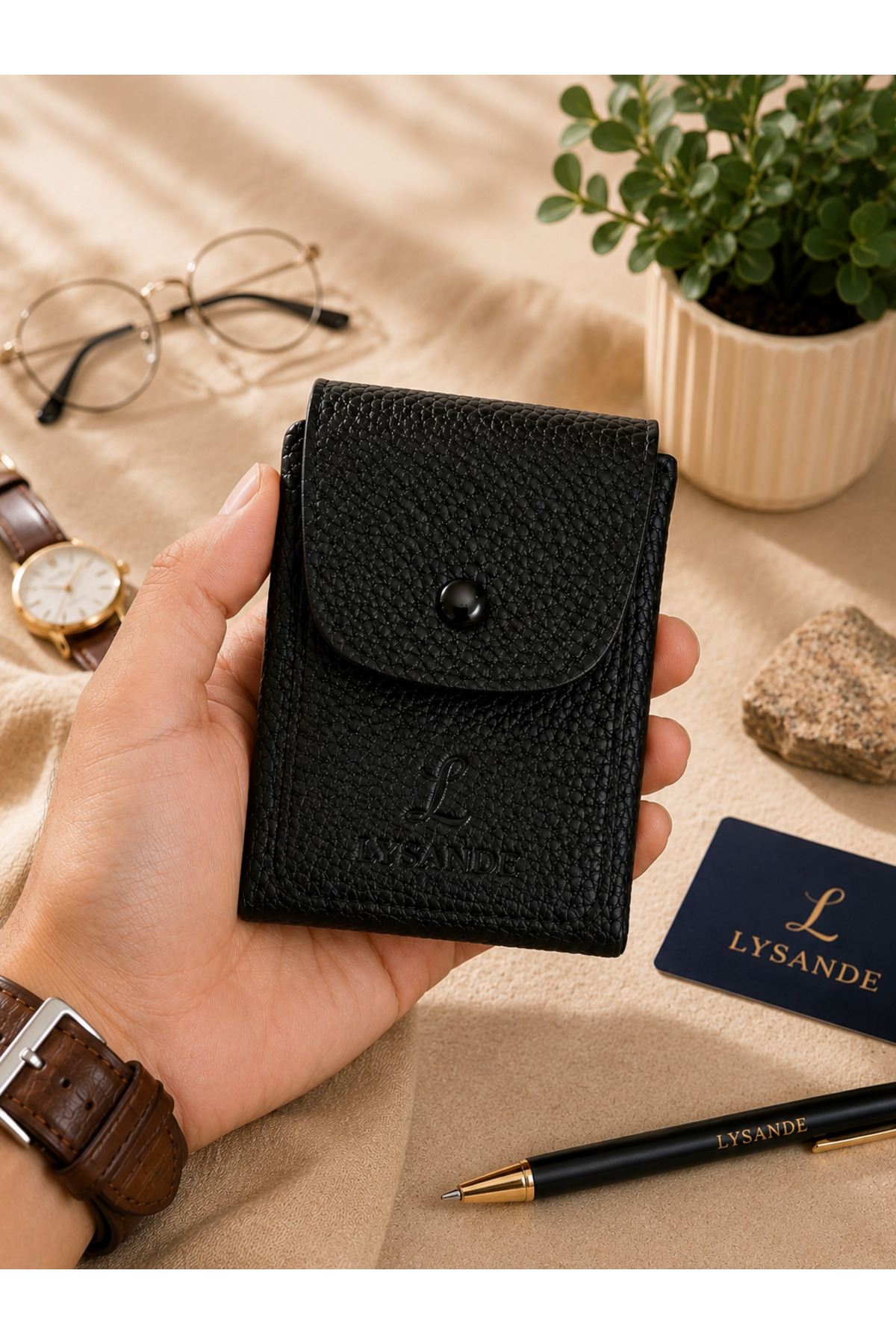 Viral Vegan Leather Card Holder Wallet Slim Design Coin Split viral wallet card holder