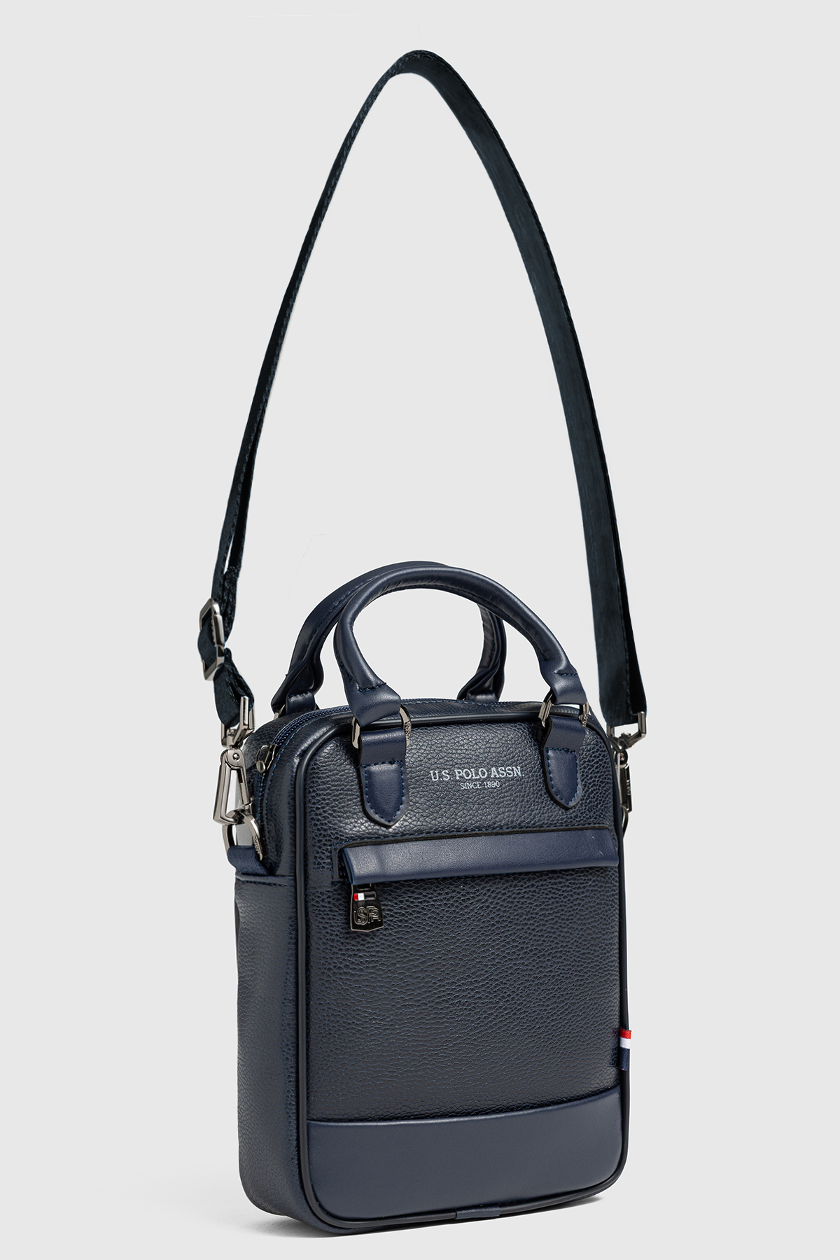 U.S. Polo Assn. U.S. Polo Assn 26007-26008 Omuz Askılı Erkek El Çantası Postacı Çantası LACİVERT görsel 4