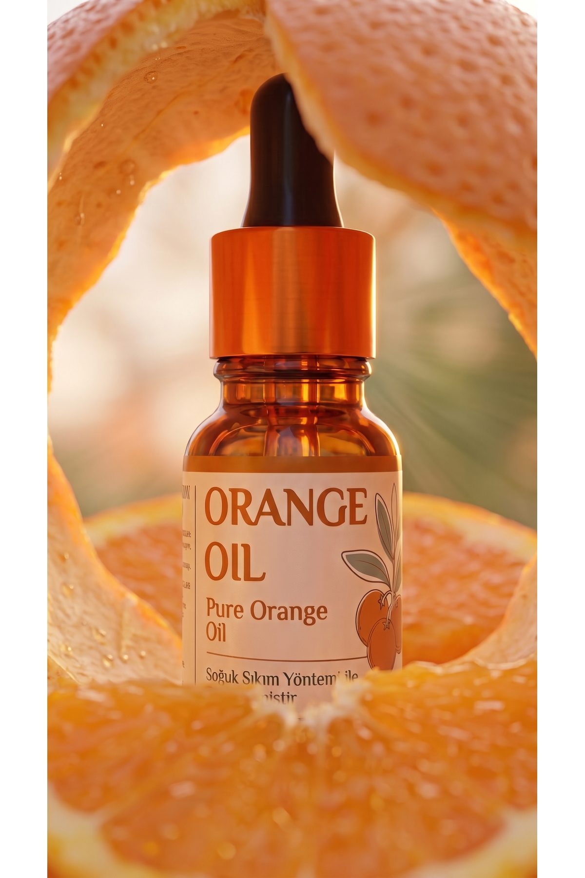Portakal Uçucu Yağı 10 ml / %100 Saf Ve Doğal / Orange Peel Oil — A1-Portakal-yag-10 — تصویر 3 از 7