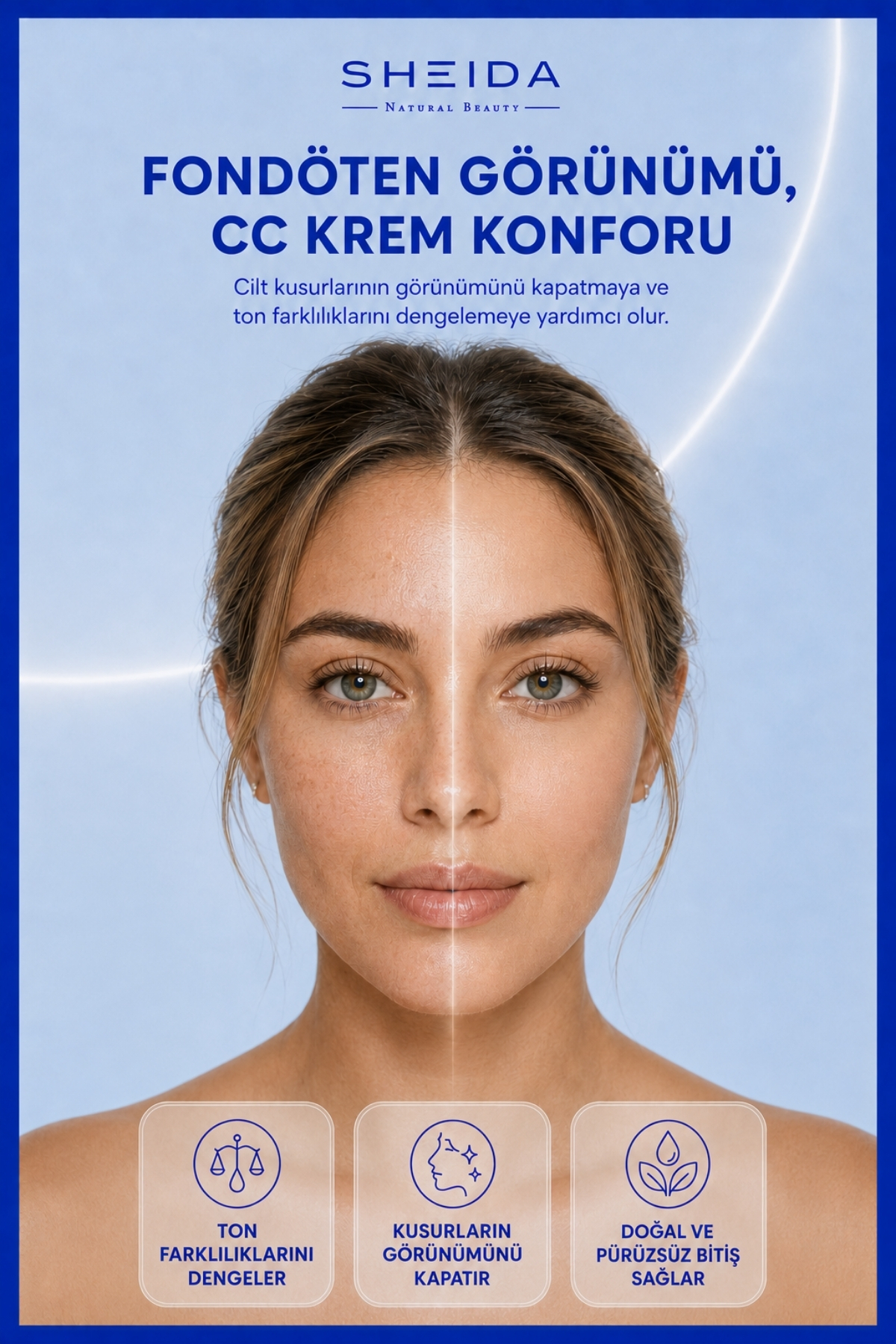 کرم روشن کننده لک اسنو وایت سی سی SPF 30+ با پوشش بالا و رنگ یکنواخت، 50 میلی لیتر — بژ 8698583344653 — تصویر 5 از 8