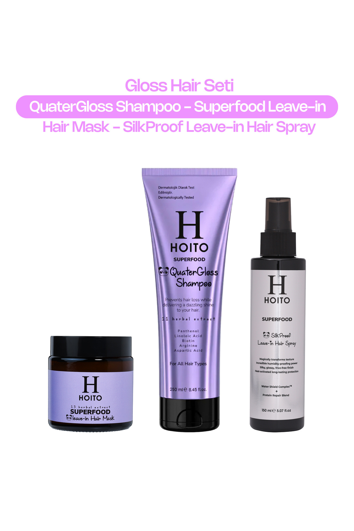 Hoito Gloss Hair Seti — glosshair
