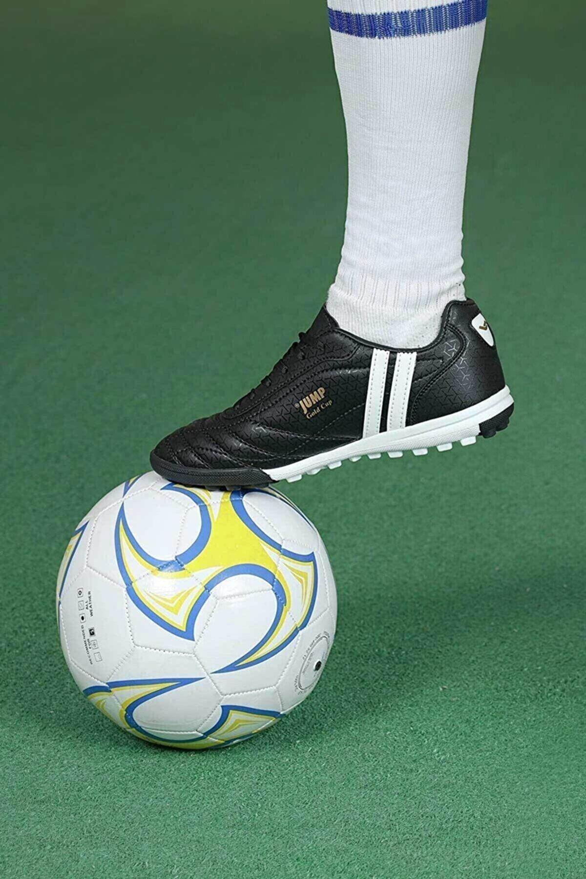 Jump 13258 Siyah Halı Saha Krampon Futbol Ayakkabısı görsel 2