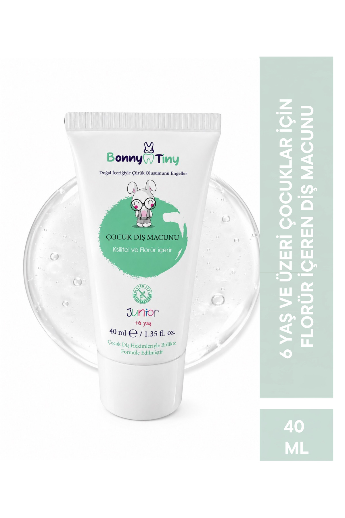 Bonny Tiny Çocuk Diş Macunu Junior – 6 Yaş ve Üzeri