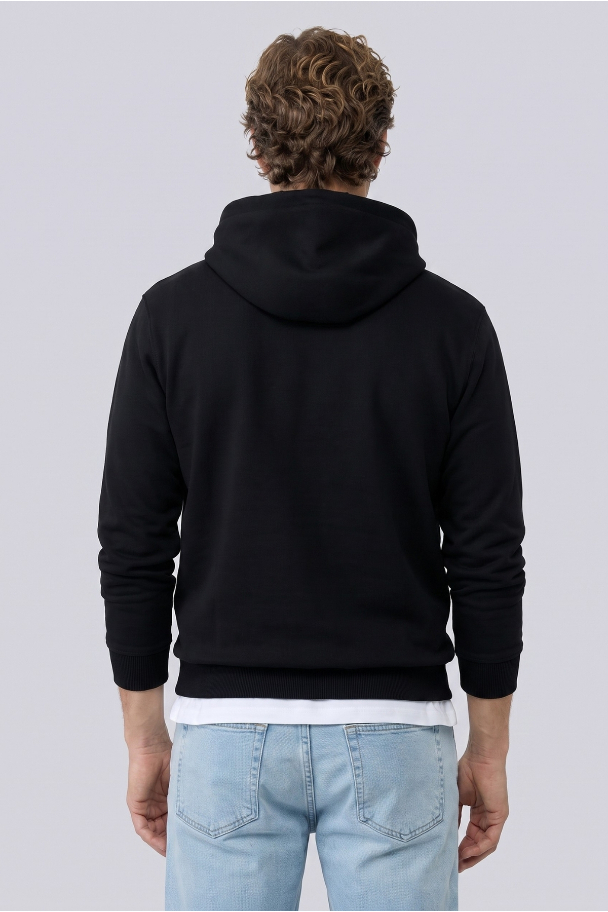 Kiğılı Regular Fit Kapüşonlu Pamuklu Sweatshirt görsel 4