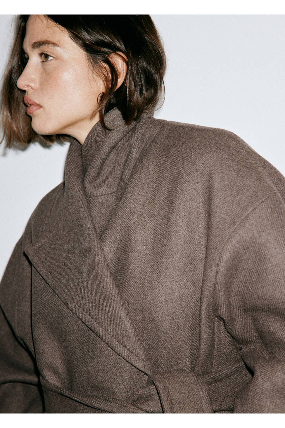 MANGO Woman Coat traviata görsel 8