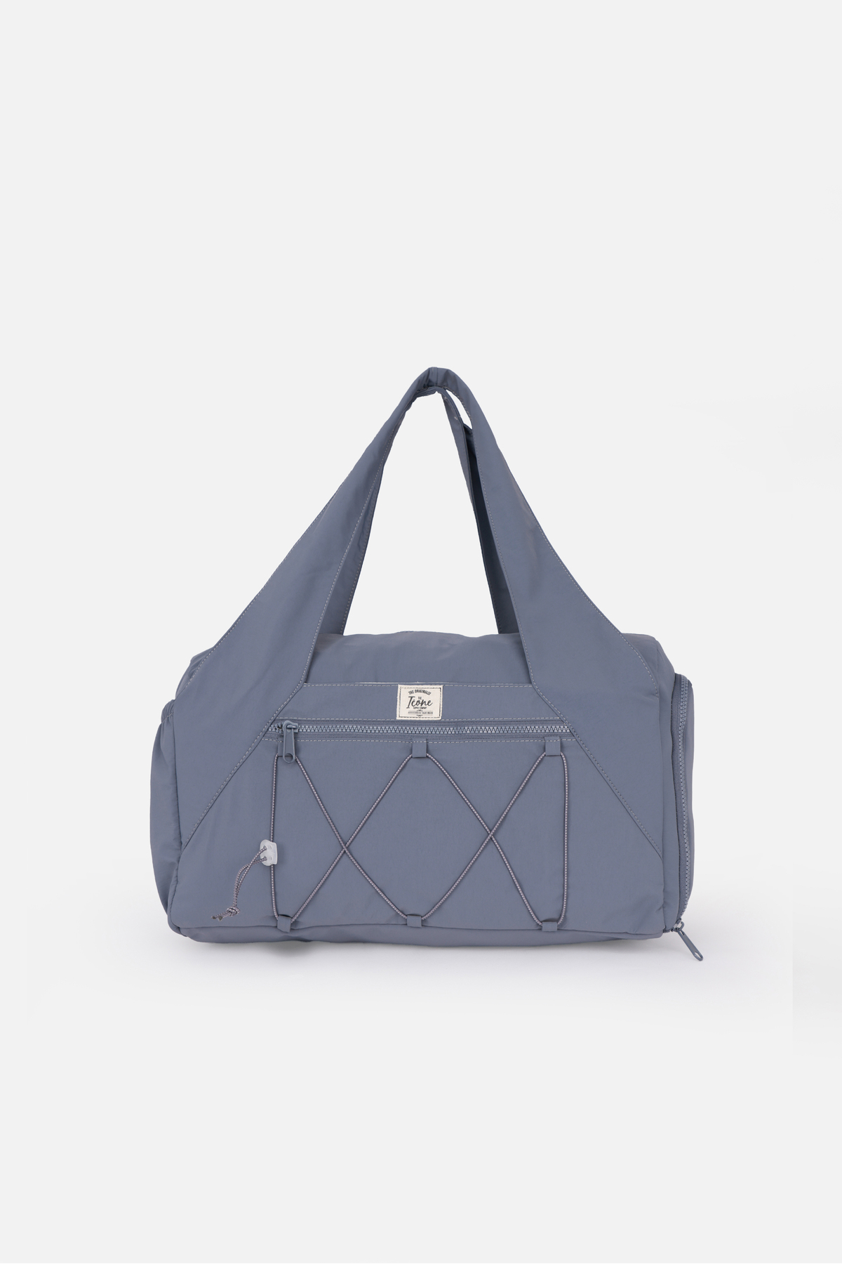 ICONE BAG Kadın Spor ve Yoga Çantası, Çok Cepli, Ayakkabı Bölmeli, Lastik Detaylı, Fermuarlı Ön Cep