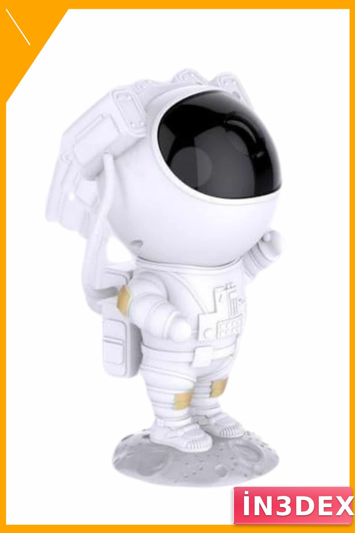 Bluetooth Hoparlör Astronot Şekilli Uzaktan Kumandalı Gece Lambası