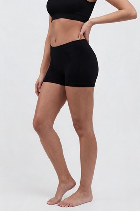 Chupi Lazer Kesim İz Yapmaz Kısa Şort Kadın Boxer