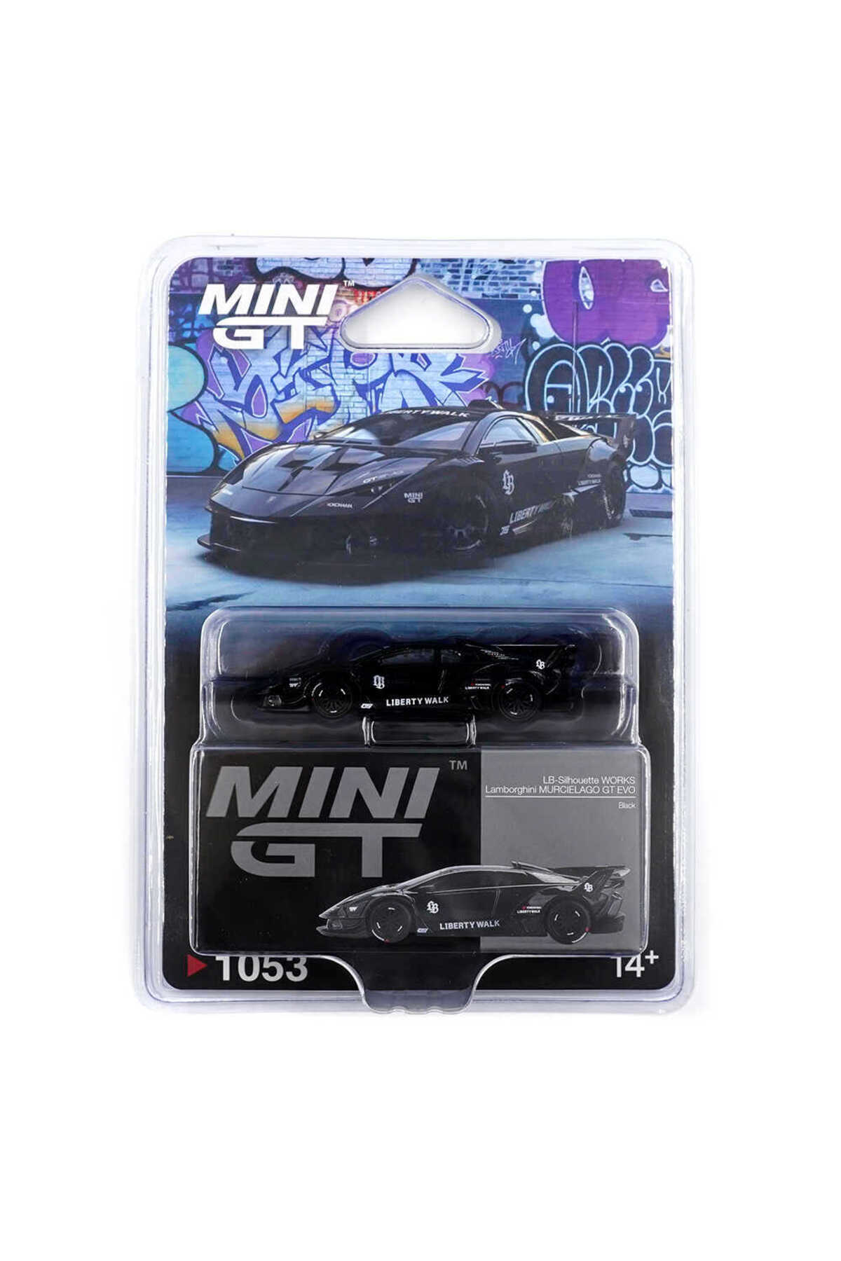 HOT WHEELS Mini Gt 1:64 Lamborghini Lb-Silhouette Works Murcielago