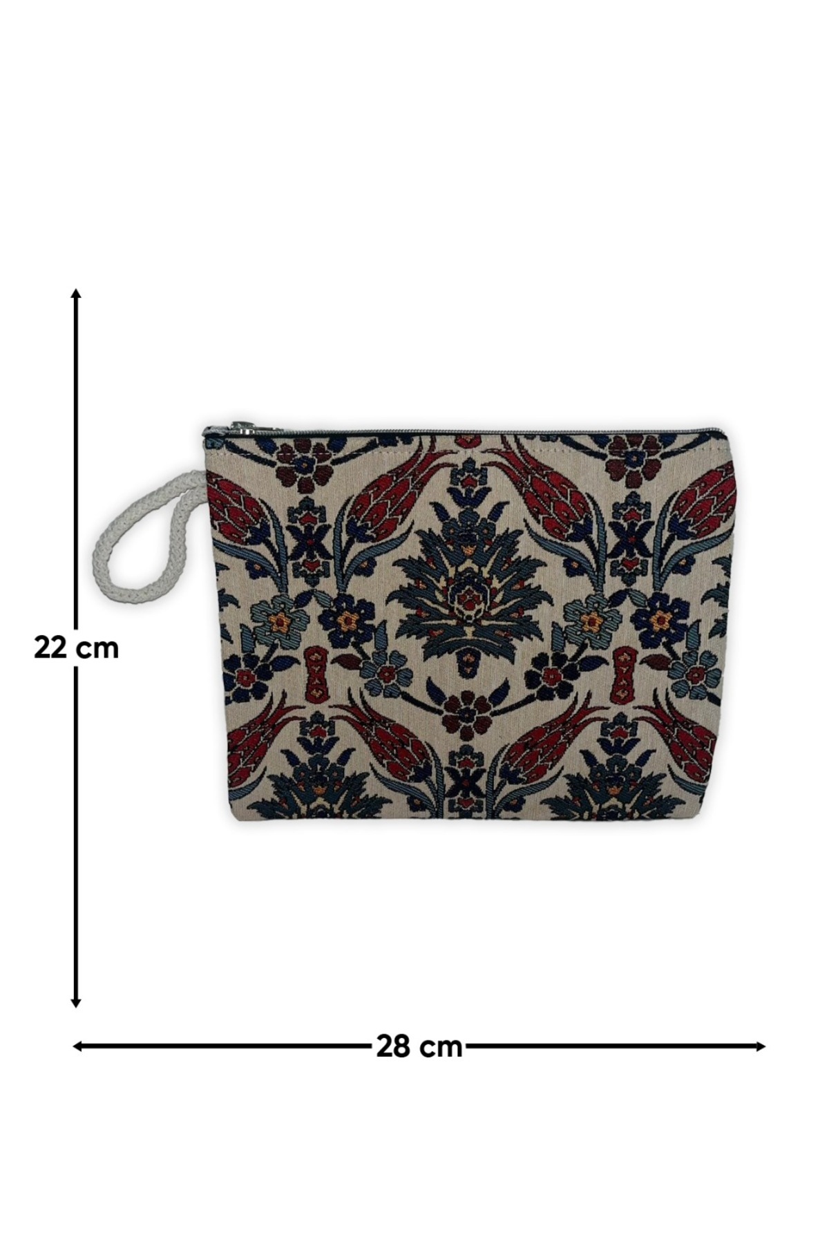 CLUTCH Osmanlı Motifli Orta boy Goblen El çantası görsel 2