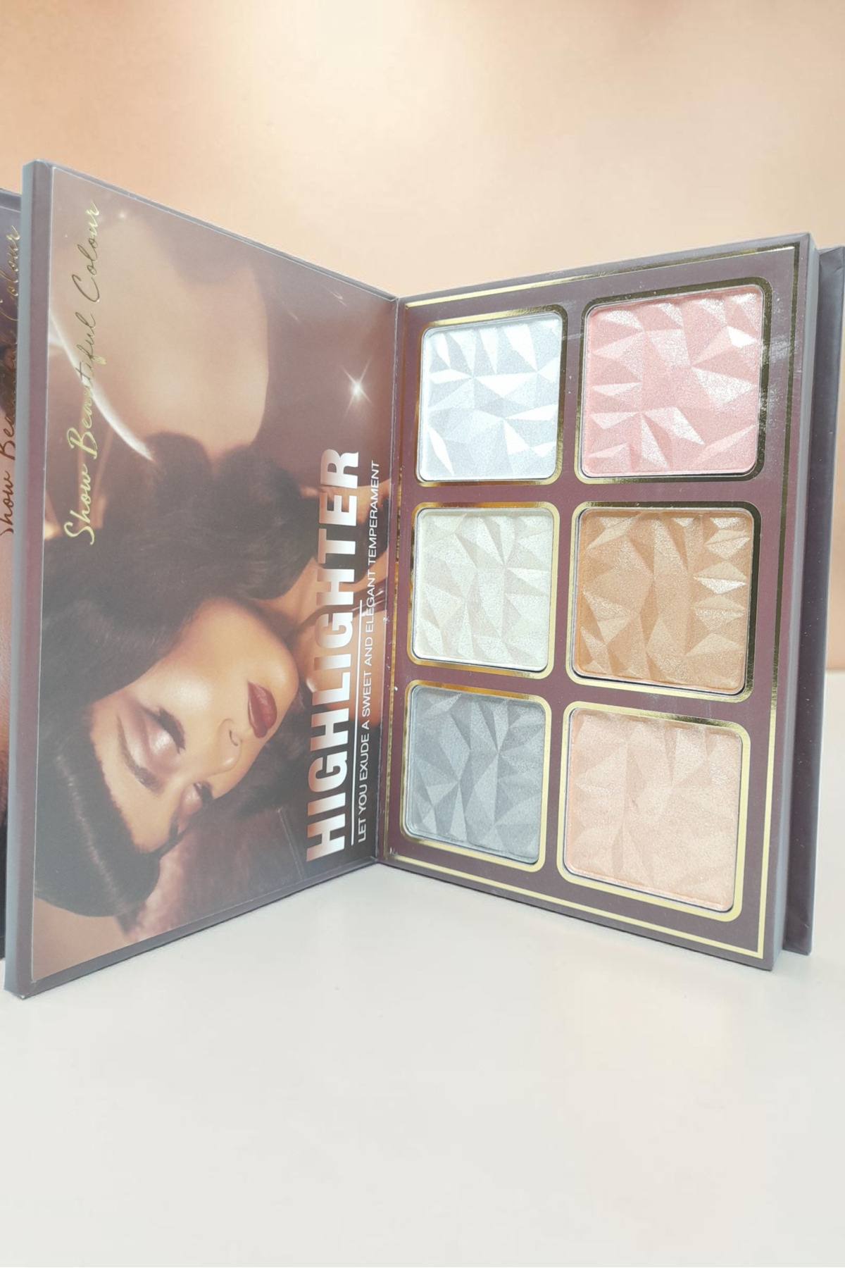 Göz Farı Highlighter Allık Kontür Pudra Bronzer İçeren 43 'lü Kitap Model Makyaj Kiti — ZRD113406 — تصویر 6 از 9
