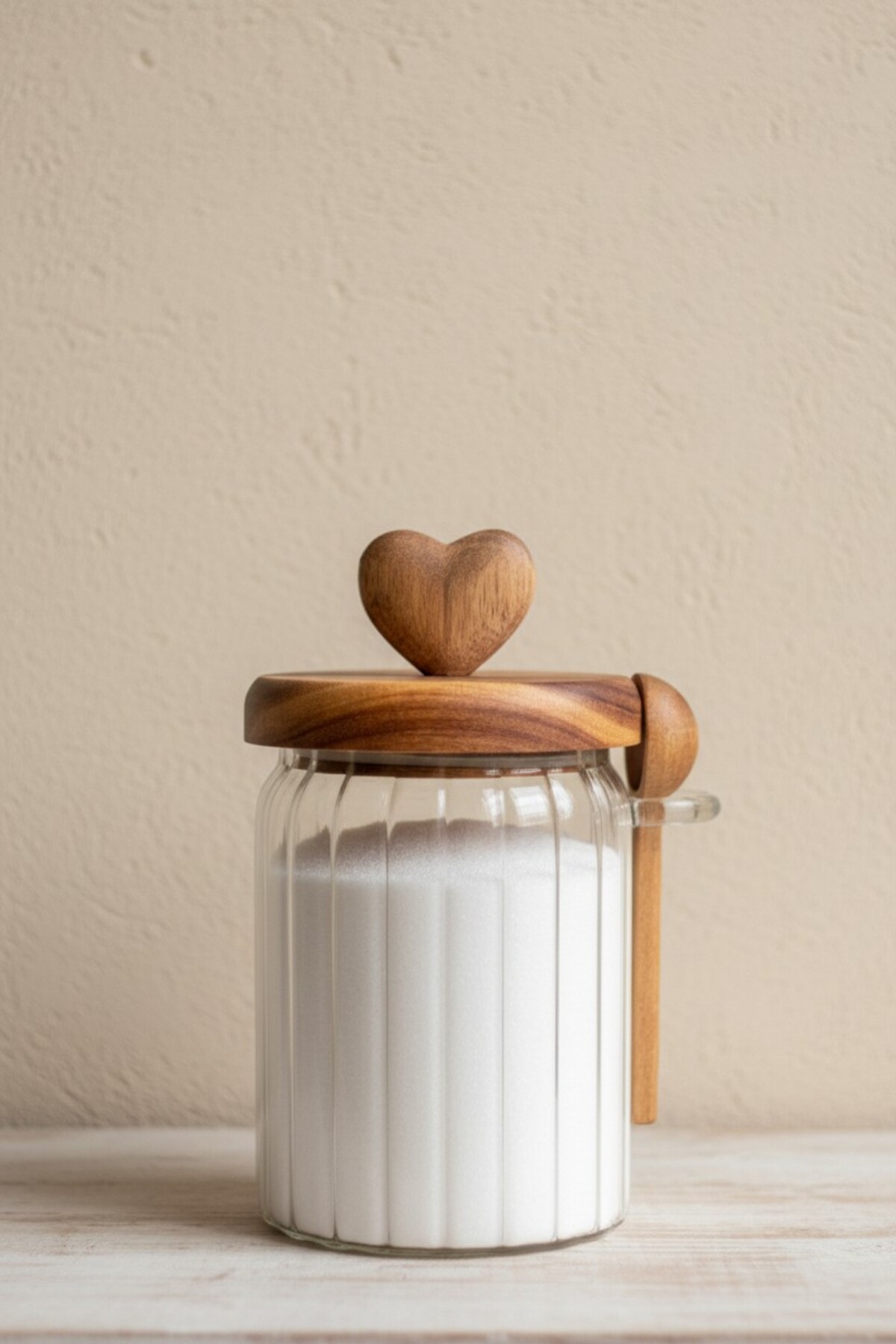 Akasia Love Spoon Jar / Spice Holder (570ml)