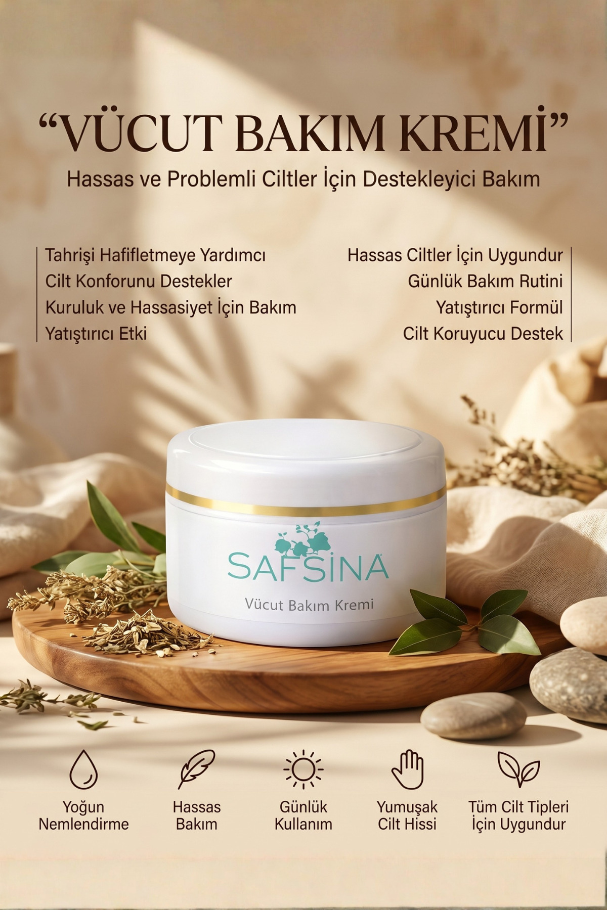 Vücut Bakım Kremi 50 ml — 8685073363423 — تصویر 2 از 4