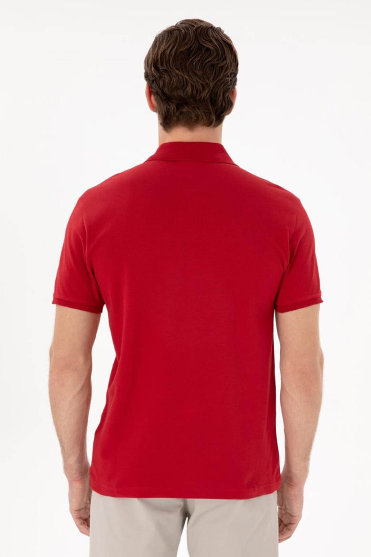 پولوشرت مردانه یقه پلو | یو اس پولو U.S. Polo Assn. 8731 TR - تصویر 5