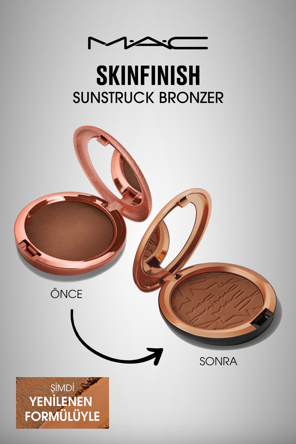 برنزر مات مدیوم صورتی Skinfinish Sunstruck