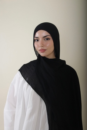 Loaloatr Modal Şal Siyah