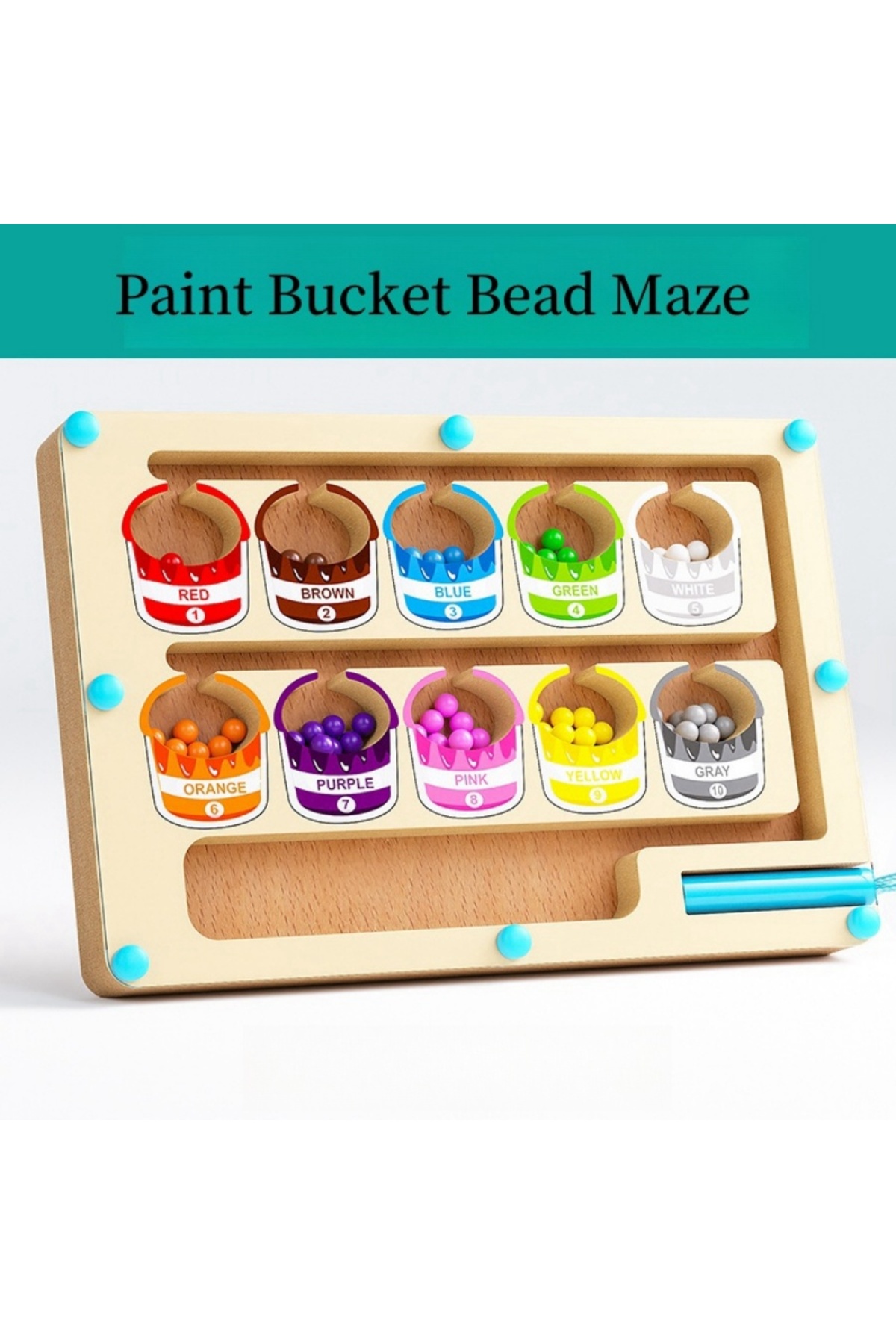 Choice Children's Magnetic Maze toy Walking Ball Baby Concentration Training,...