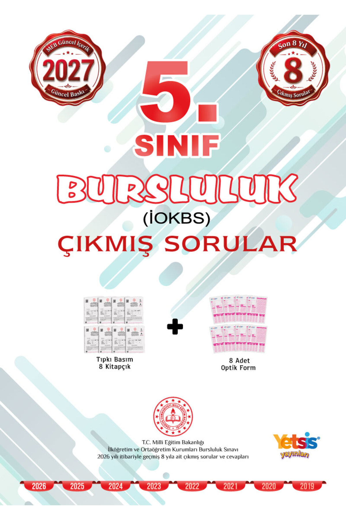Yetsis Yayınları 5. Sınıf 2027 Bursluluk Sınavına Hazırlık Son 8