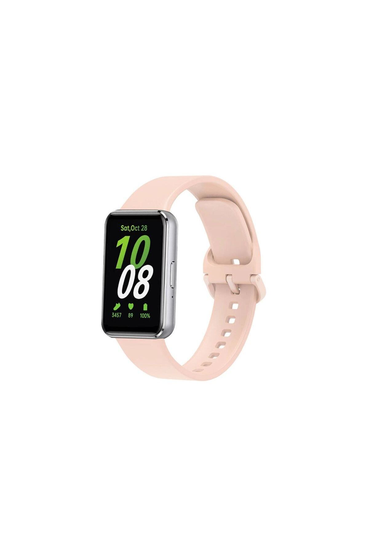 Samsung Galaxy Fit 3 Klasik Kordon - Pudra
