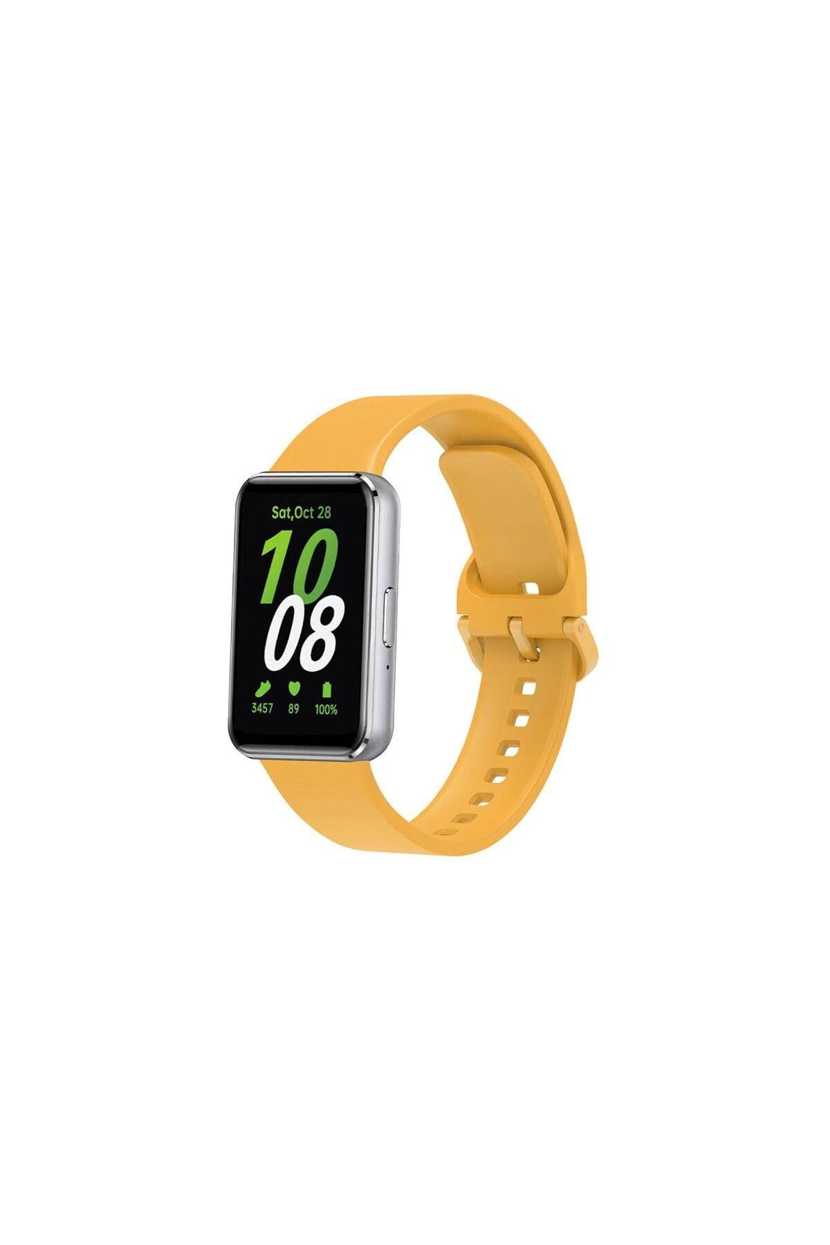 Samsung Galaxy Fit 3 Klasik Kordon - Sarı