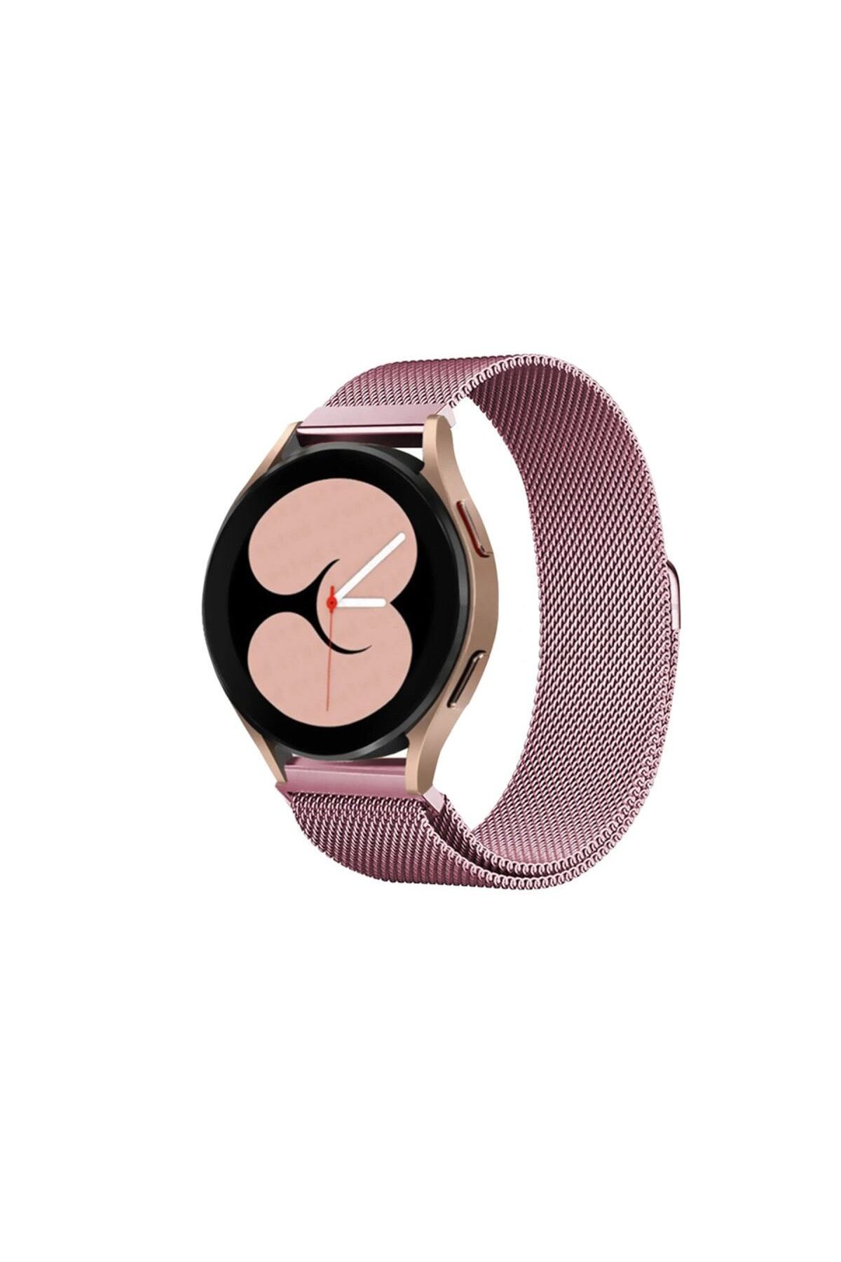 Watch 22mm Metal Mıknatıslı Kordon - Rose