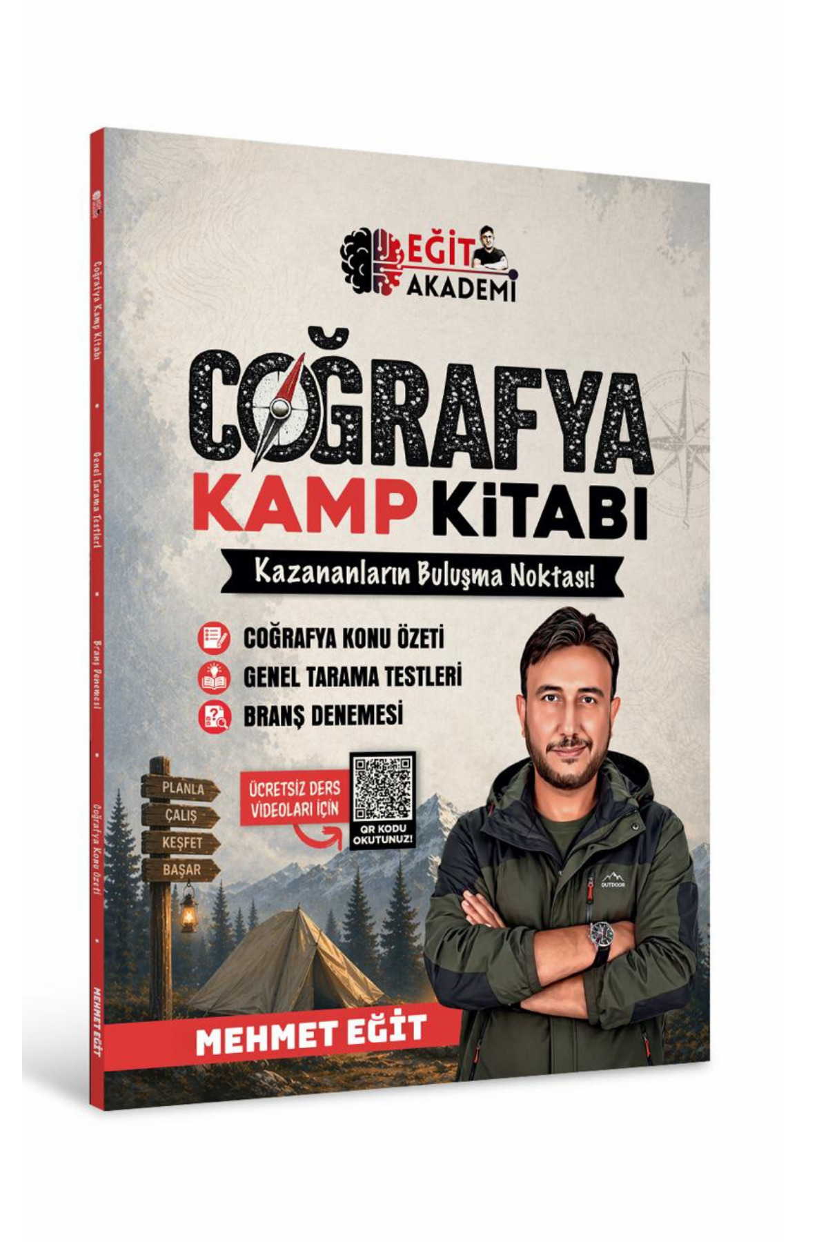 Eğit Akademi 2026 MEB AGS KPSS Coğrafya Kamp Kitabı Mehmet Eğit