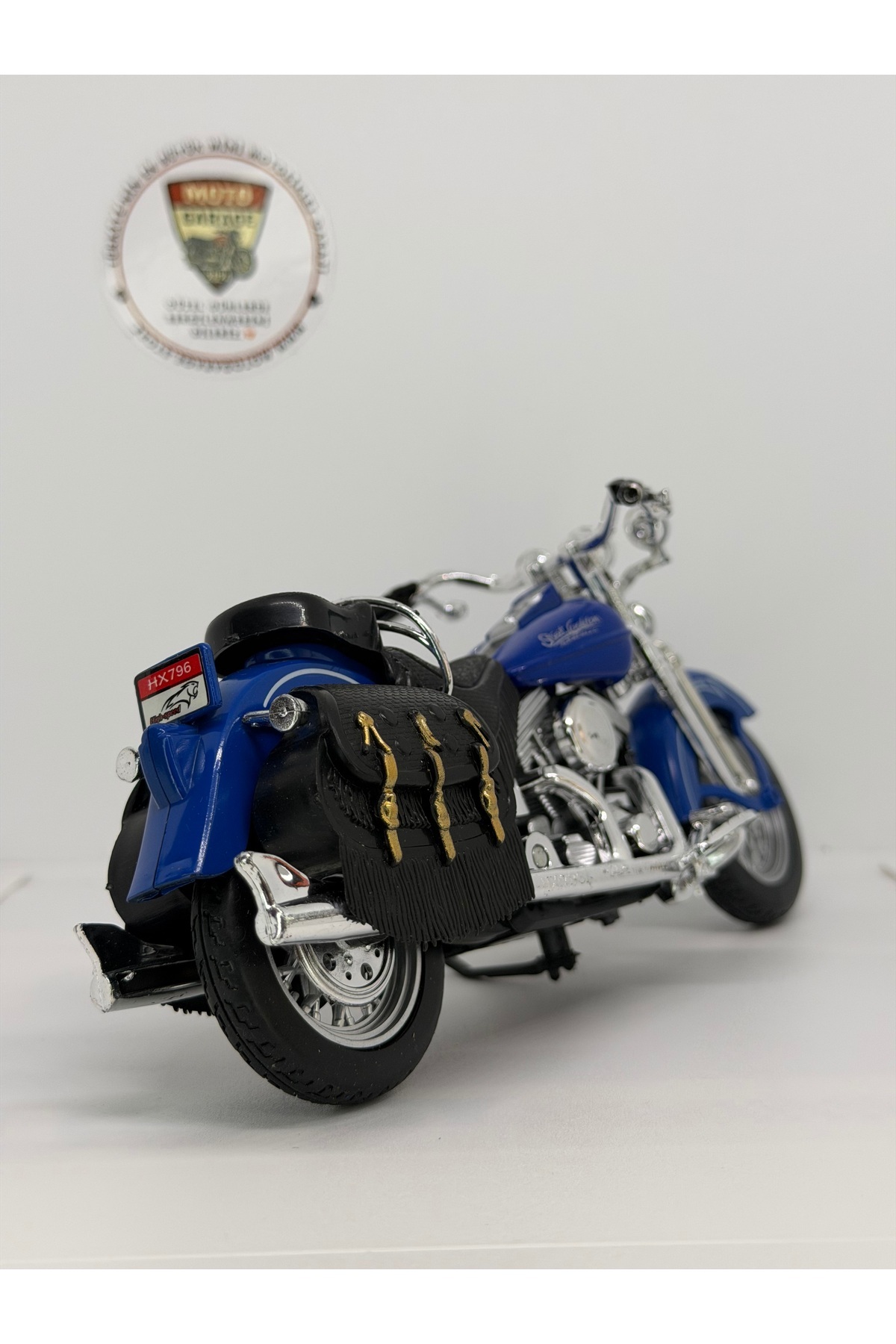 Harley Davidson オートバイ 模型 MotoGarage 1:12 Chopper Touring Model Motosiklet Diecast