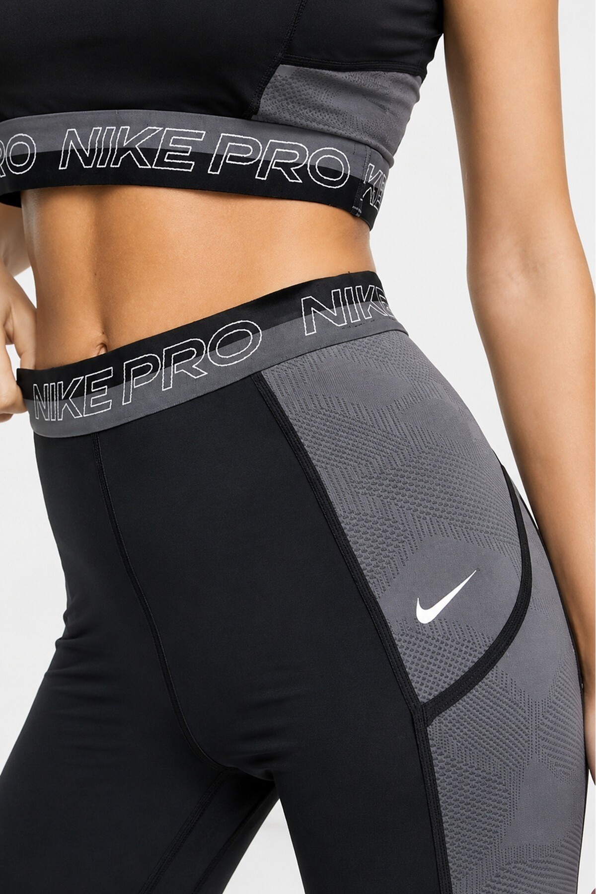 Nike Pro High Rise 7/8 Training Leggings with Pockets Yüksek Belli