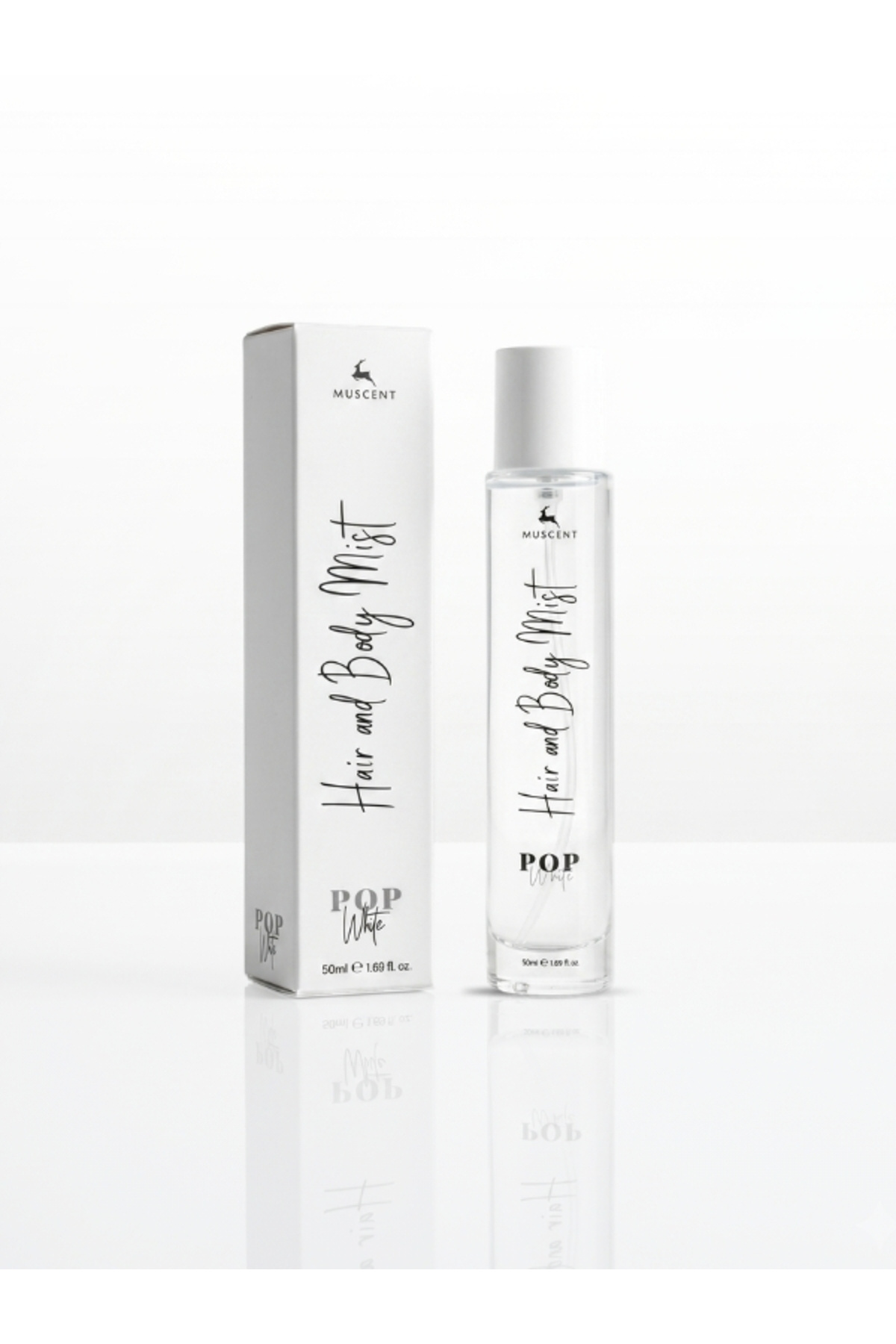 Pop White Parfüm ve Hair & Body Mist Seti — POPSET1-SET — تصویر 7 از 7