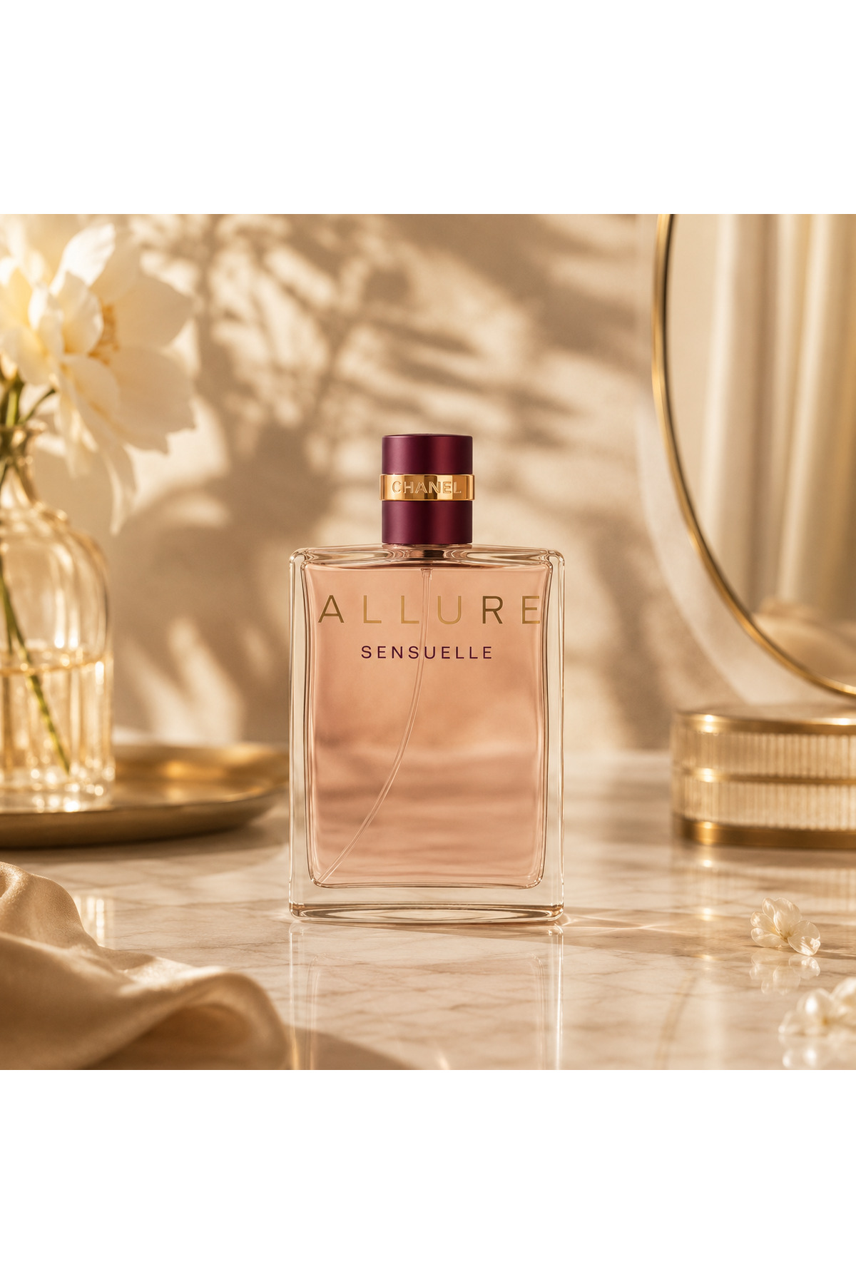 香水(女性用) CHANEL ALLURE SENSUELLE 100ml Chanel Allure Sensuelle Eau De Kadınlara Özel Çiçeksi, Yumuşak