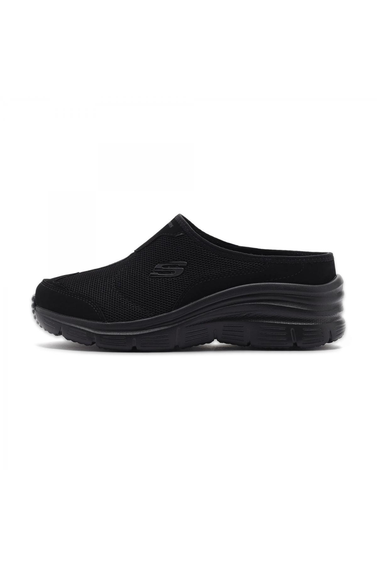 Skechers 12714Tk Fashion Fit Memory Foam Siyah Kadın Terlik - Fiyatı, Yorumları