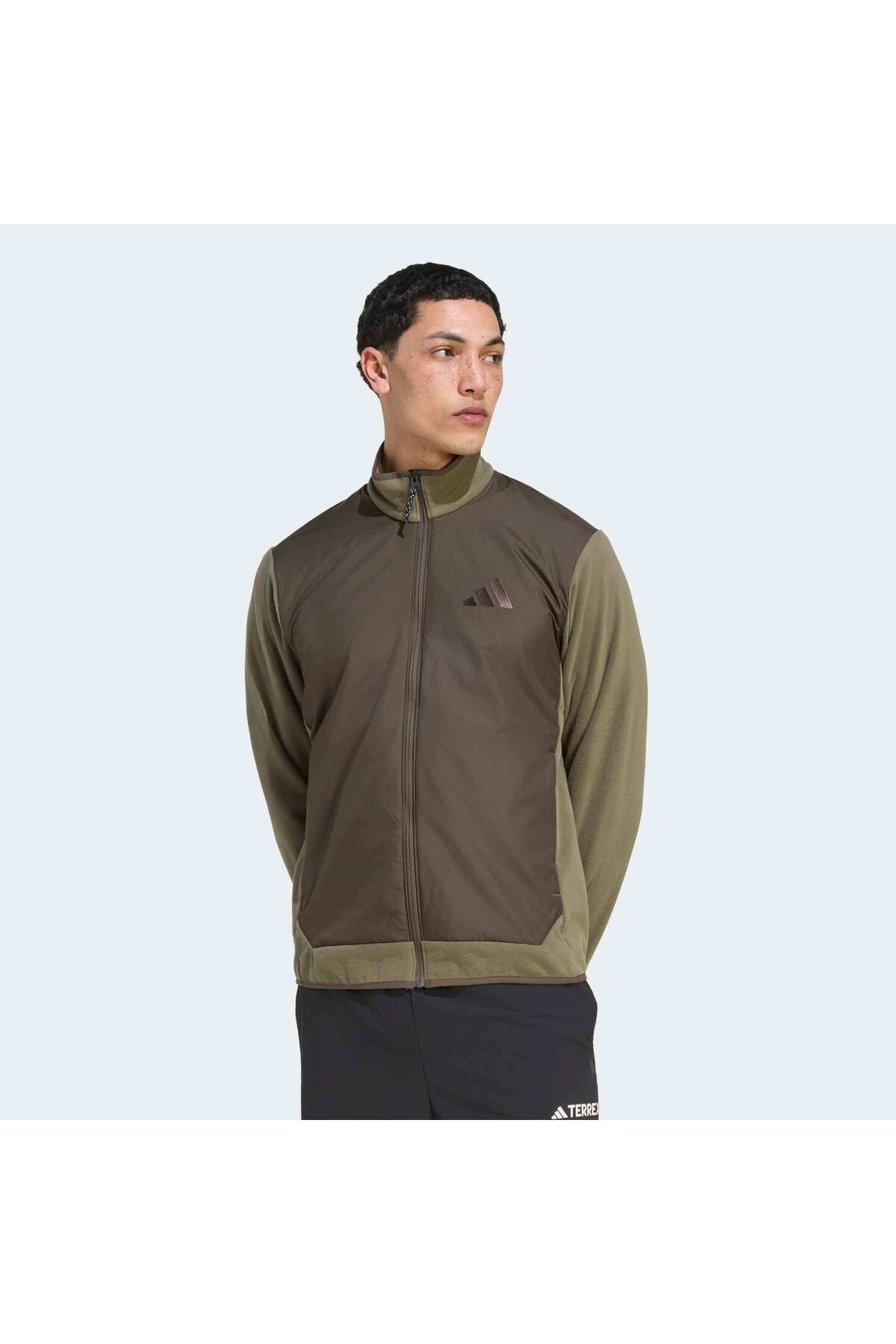 adidas Mt Ess Windfl Erkek Spor Softshell & Polar KF9767 — سبز