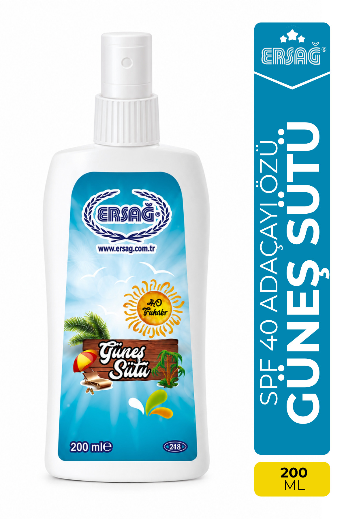 Ersağ Güneş Sütü 200 ML — ERS02630463