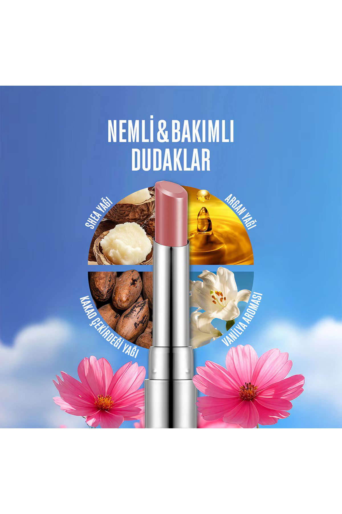 رژ لب شفاف Sheer Up شماره 003 رنگ پینکی نود
