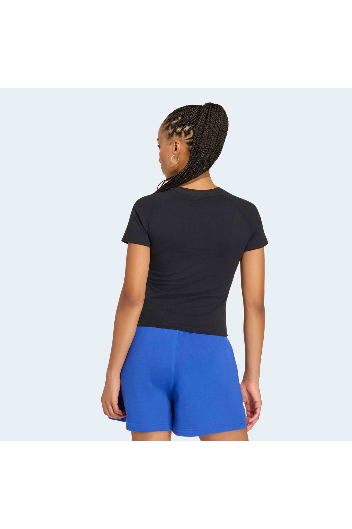 adidas Ess Slim Tee Kadın Spor T-shirt KQ6700 görsel 2