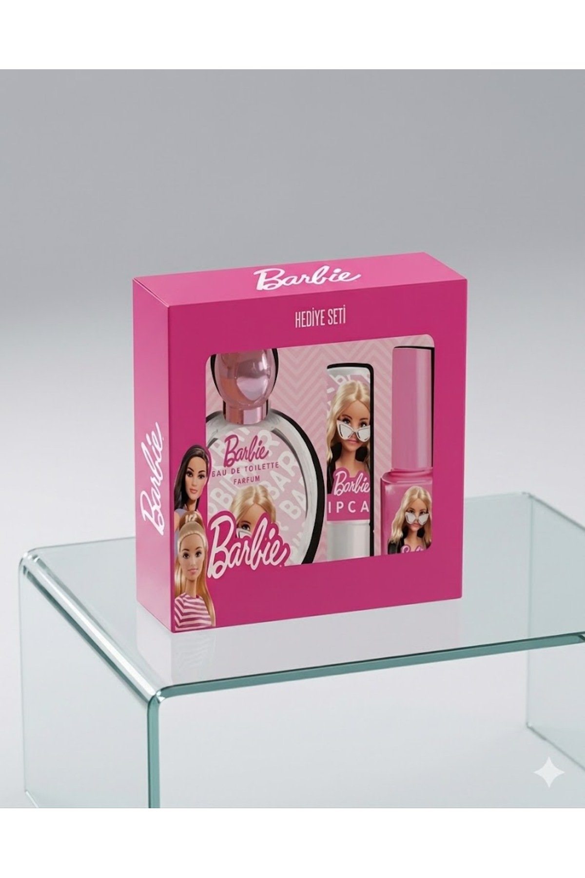 トライアルセット・サンプル Pink rate Barbie Lisanslı Hediye Seti - Fiyatı, Yorumları