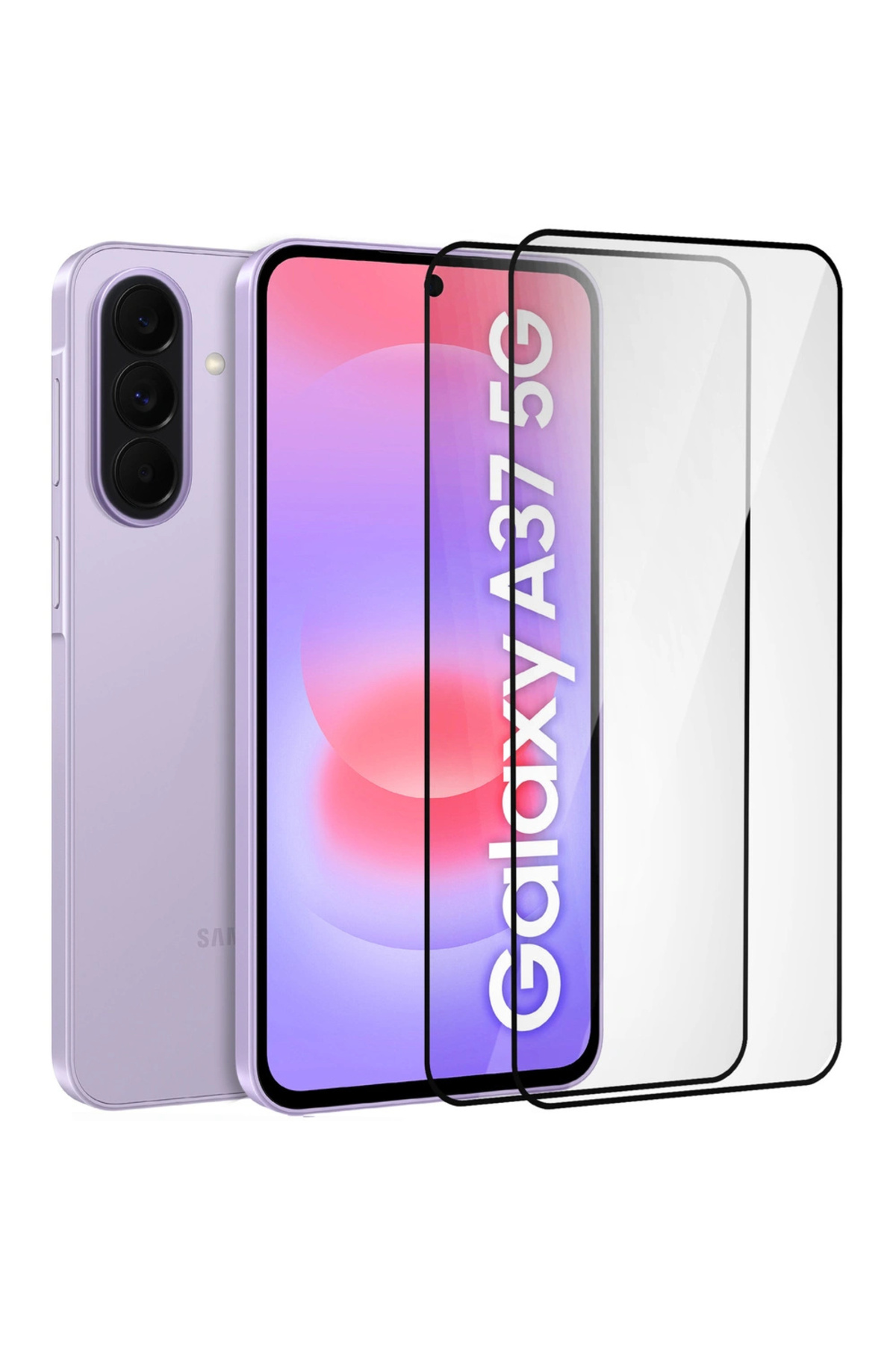 Fingerprint Free Fragile Ceramic Screen Protector Fully Covering Samsung Galaxy A37 5G Compatible Screen