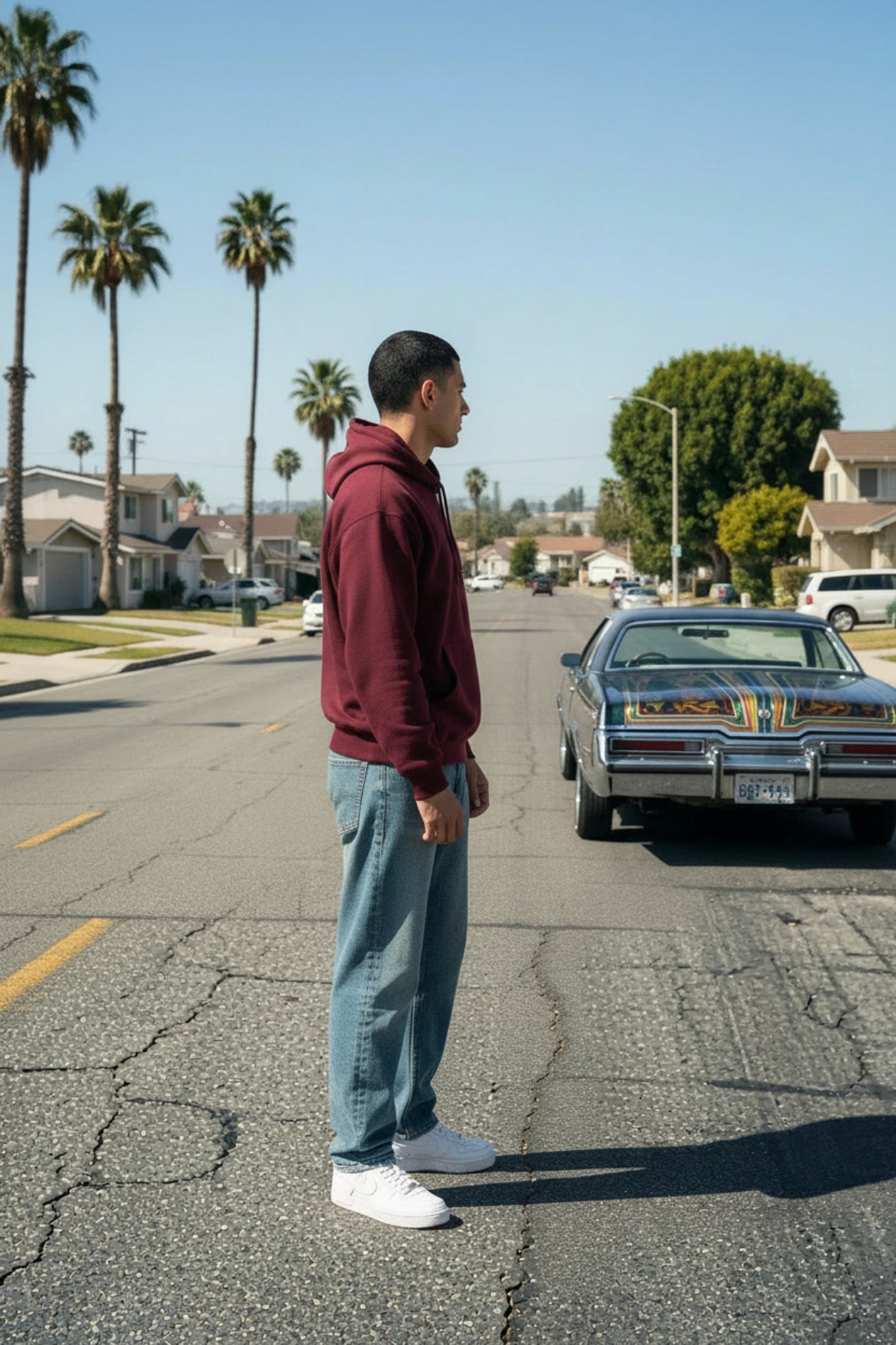 Runades 3 Iplık Erkek Fermuarlı Kapşonlu Sweatshirt Hırka görsel 3