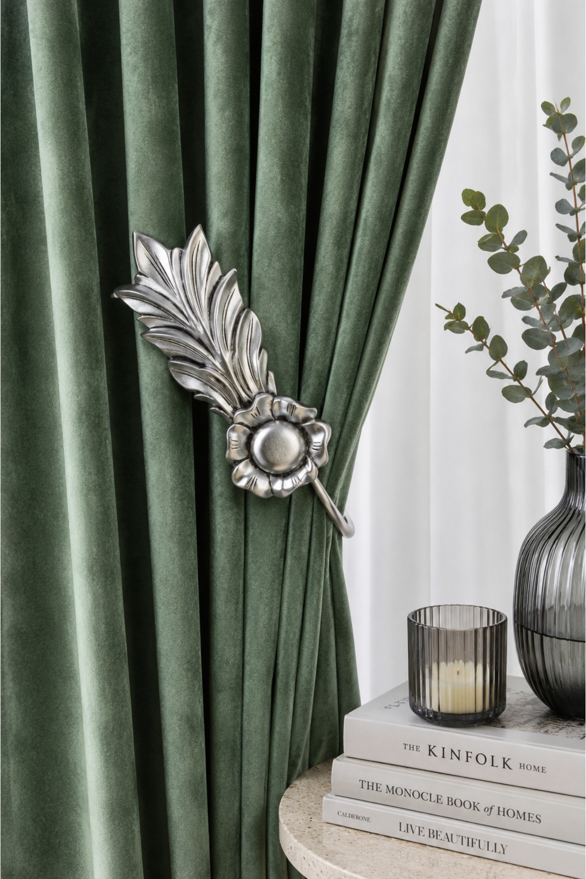 Aurelia Curtain Picking Apparatus Fund Curtain Holder Decorative Curtain Tying Accessory 1PC