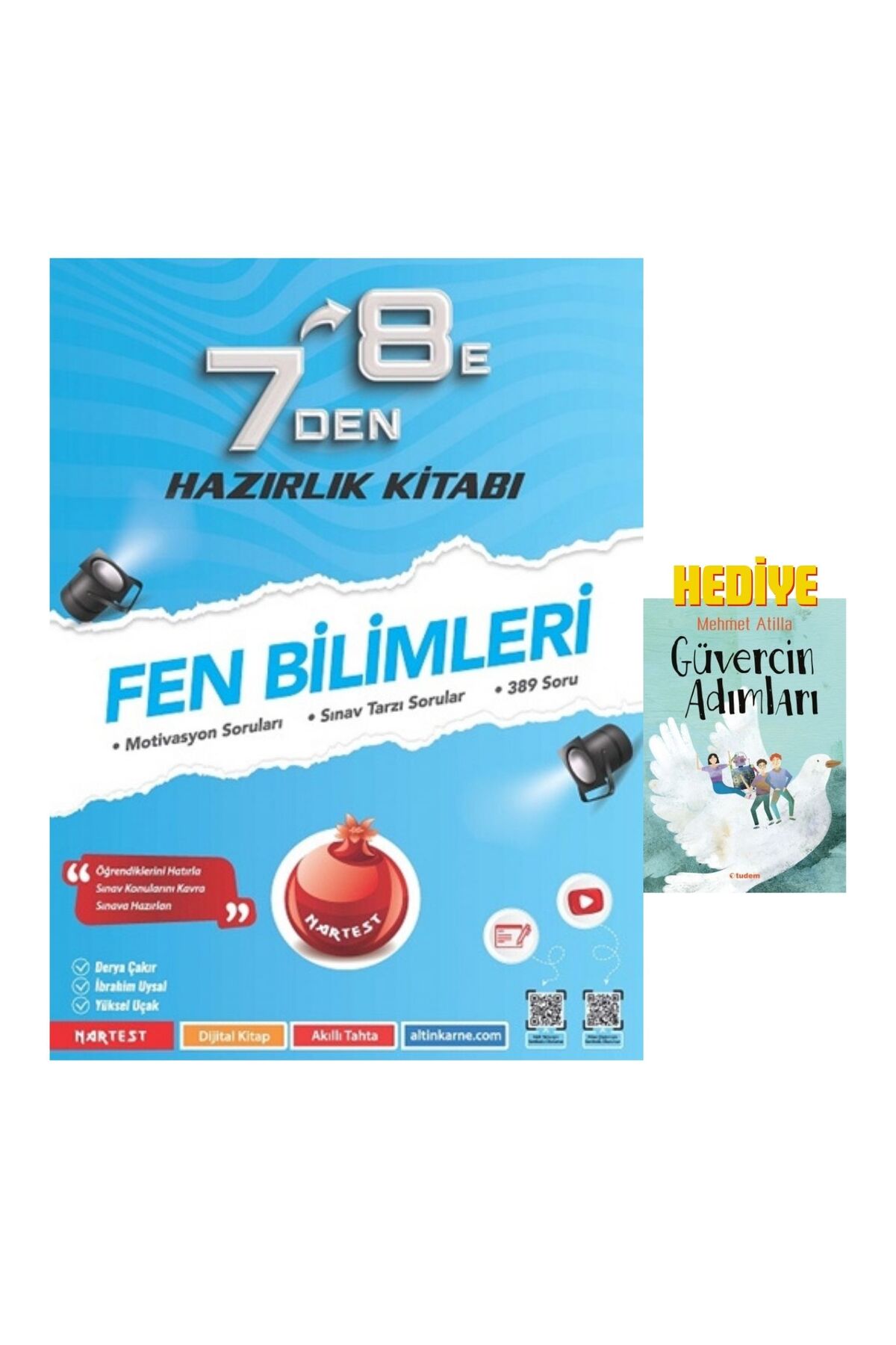 Nartest Yayınları NARTEST 7 DEN 8 E GEÇİŞ FEN BİLİMLERİ HAZIRLIK